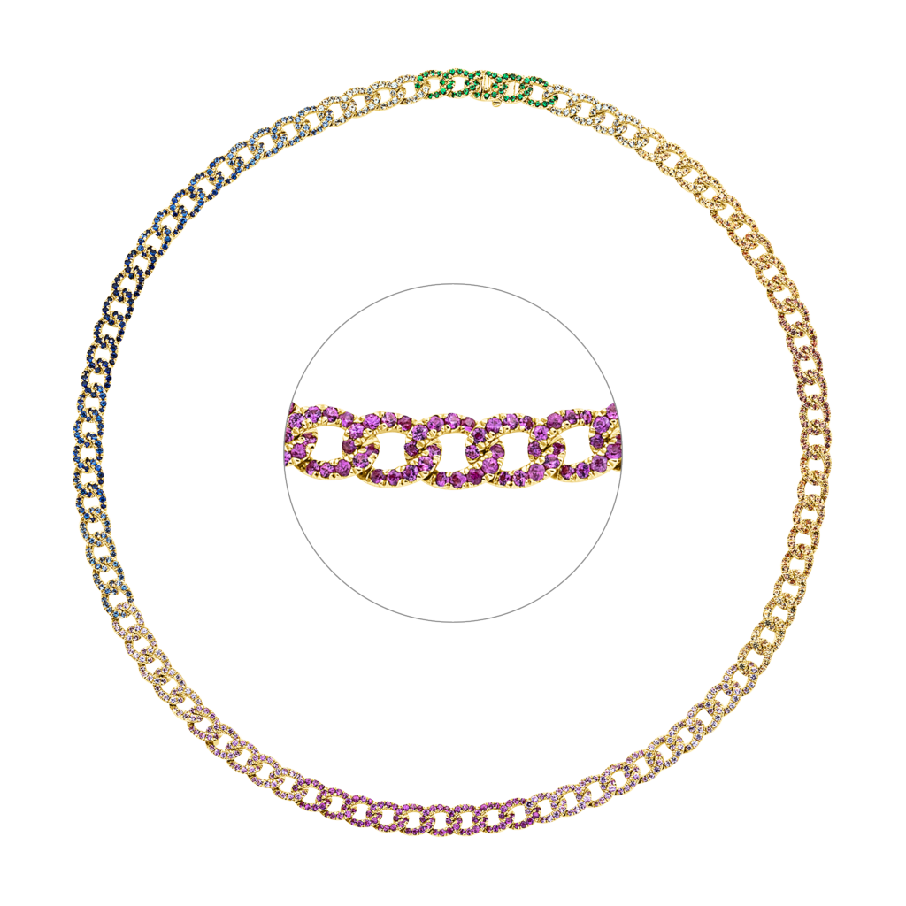 Brogle Selection Saphircollier