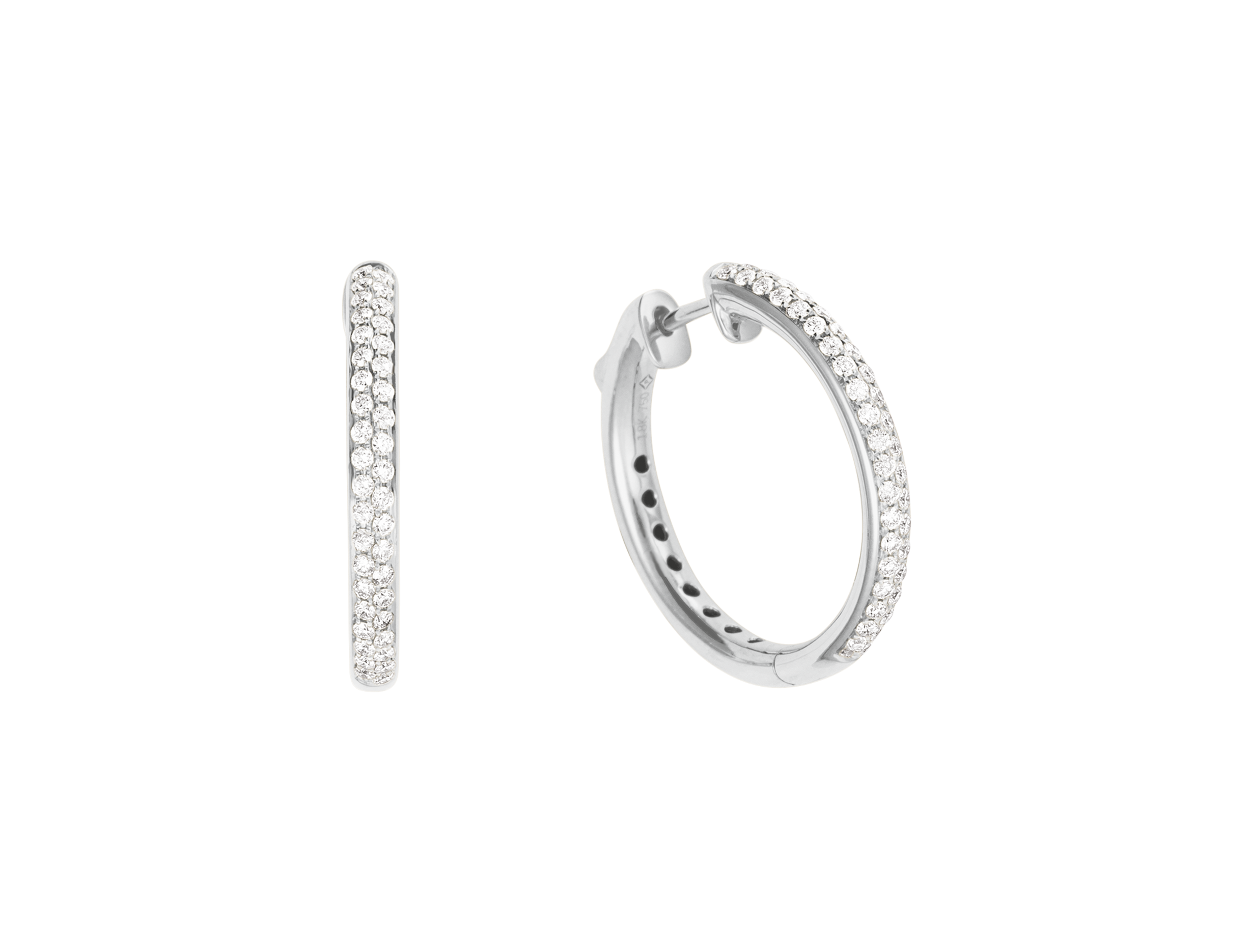 Brogle Classic Diamantcreolen Brogle Classic Diamantcreolen