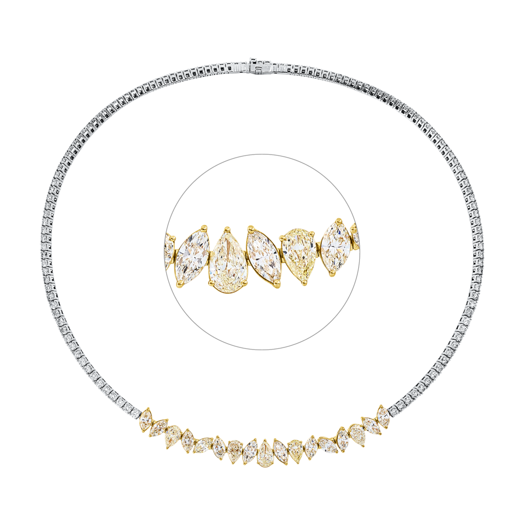 Brogle Selection Bicolor Diamantcollier Brogle Selection Bicolor Diamantcollier