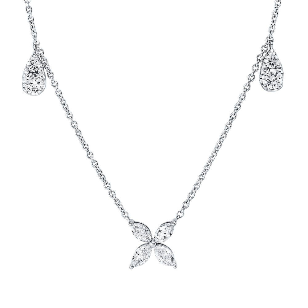 Brogle Classic necklace with diamond pendant Brogle Classic necklace with diamond pendant