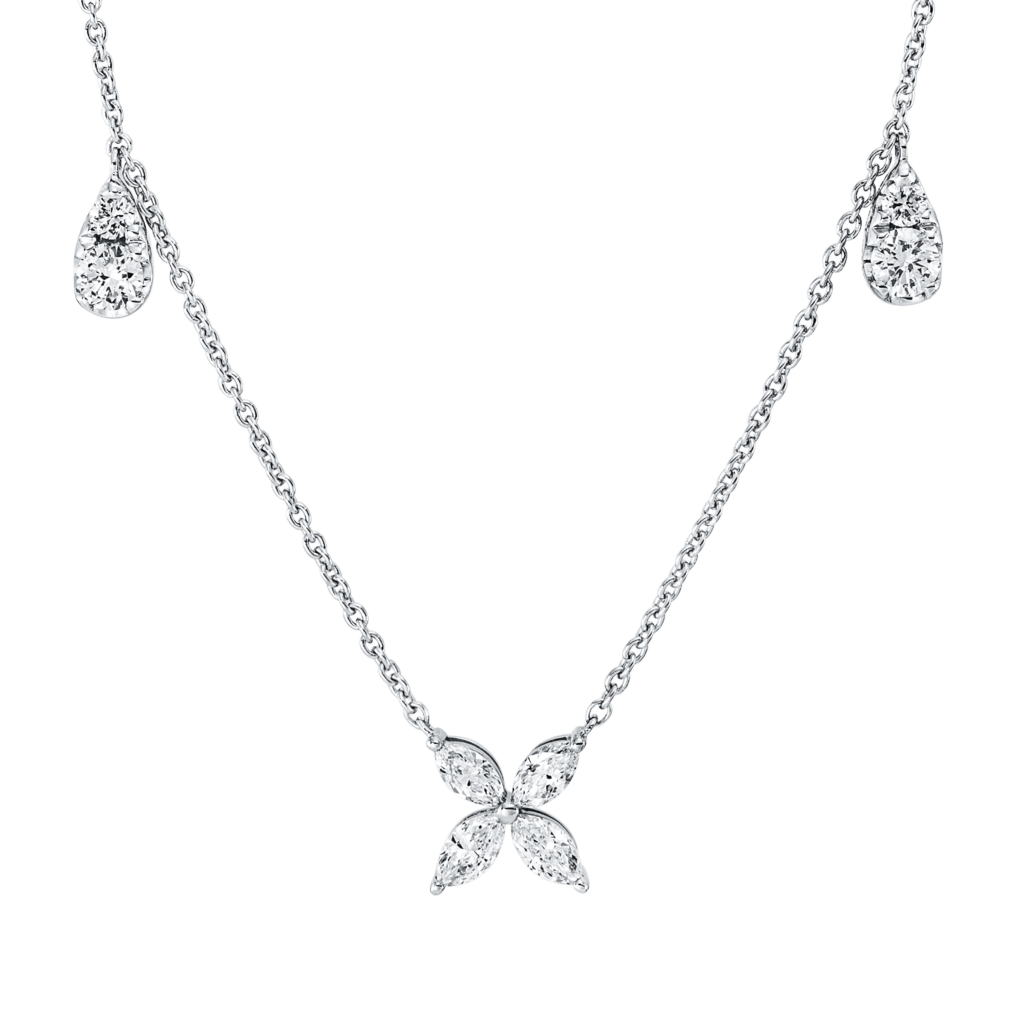 Brogle Classic necklace with diamond pendant Brogle Classic necklace with diamond pendant