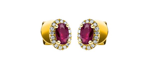 Brogle Classic Rubinohrstecker Brogle Classic Rubinohrstecker