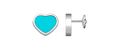 Chopard Happy Hearts Stud Earrings