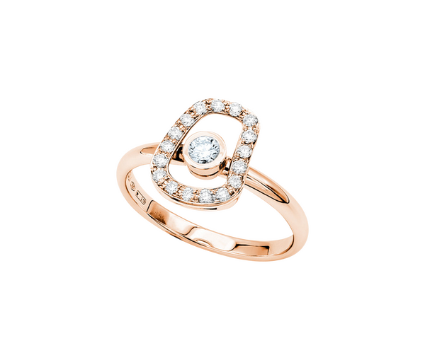 Mattioli Puzzle Diamonds Ring