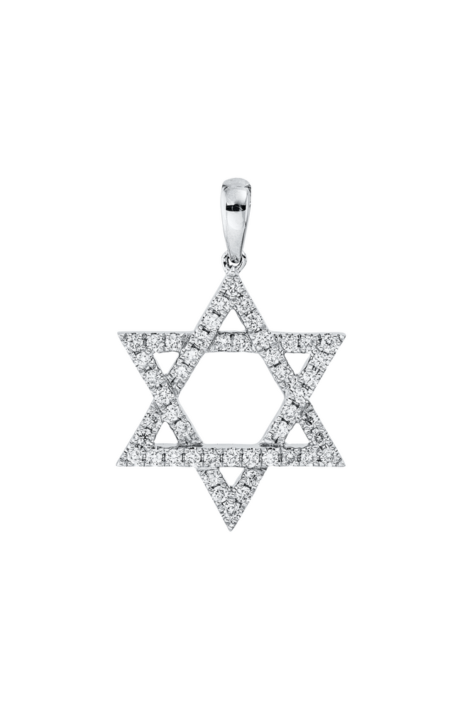 Brogle Classic Davidstern Anhänger mit Diamanten Brogle Classic Davidstern Anhänger mit Diamanten