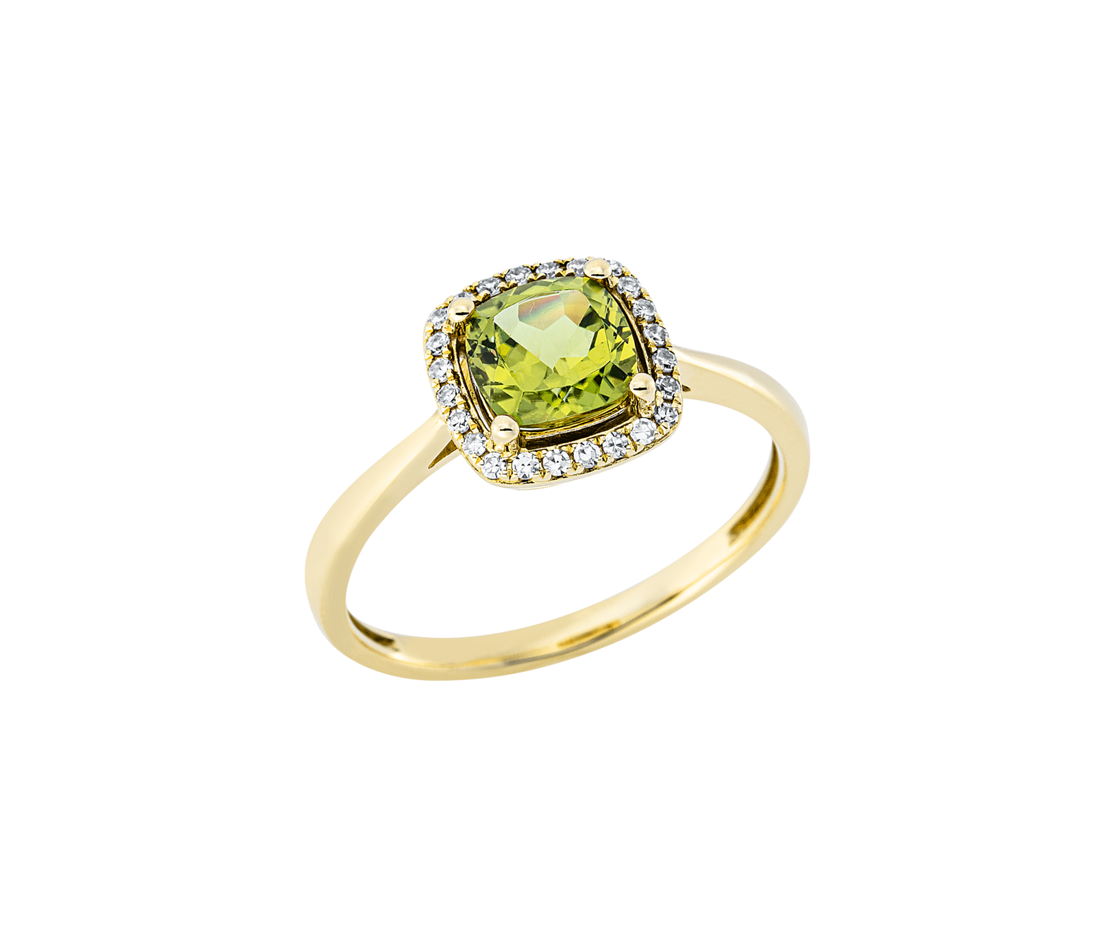 Brogle Classic peridot ring