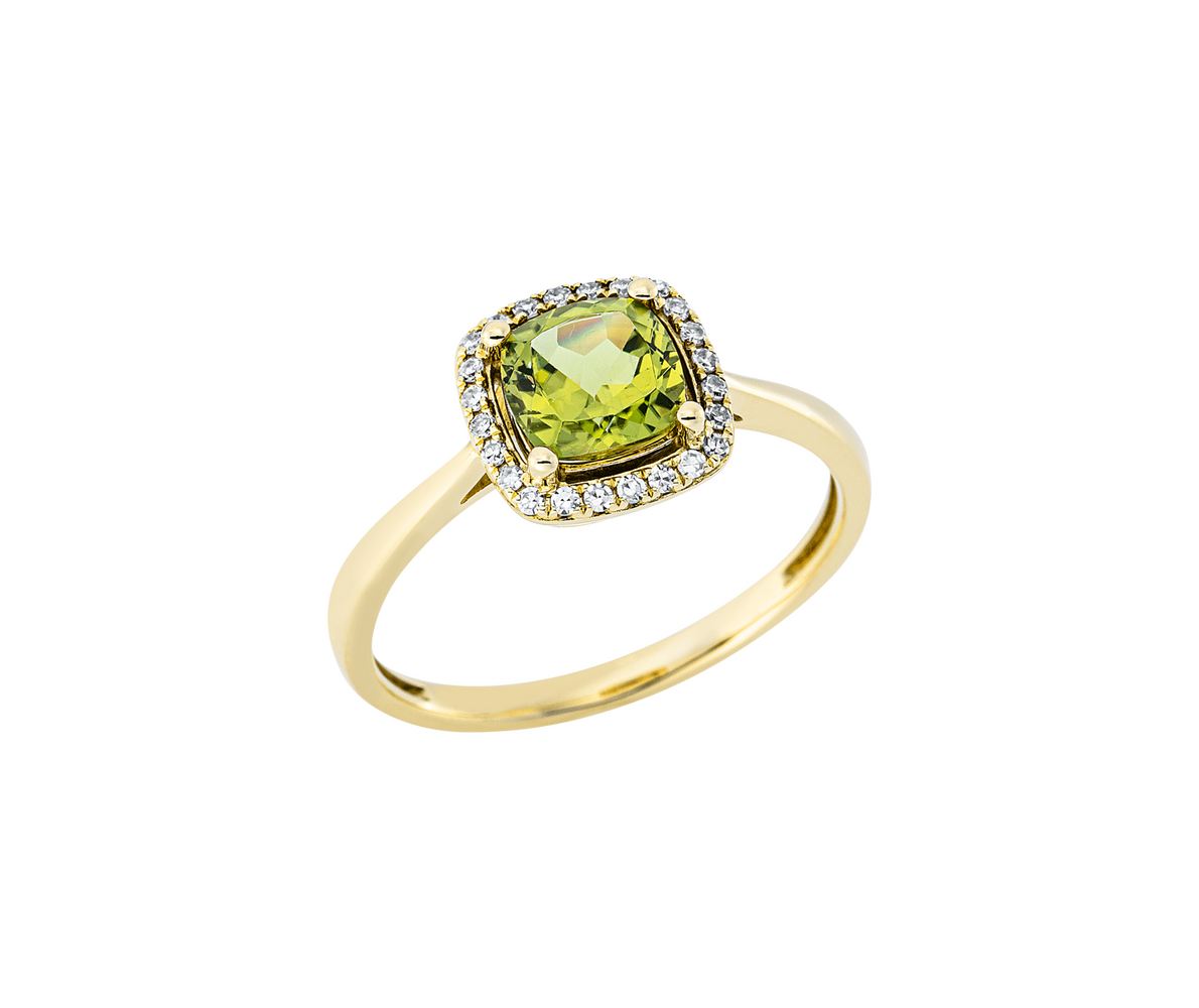 Brogle Classic peridot ring