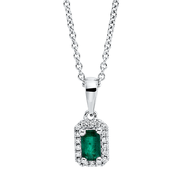 Brogle Classic Kette mit Smaragdanhänger Brogle Classic Kette mit Smaragdanhänger