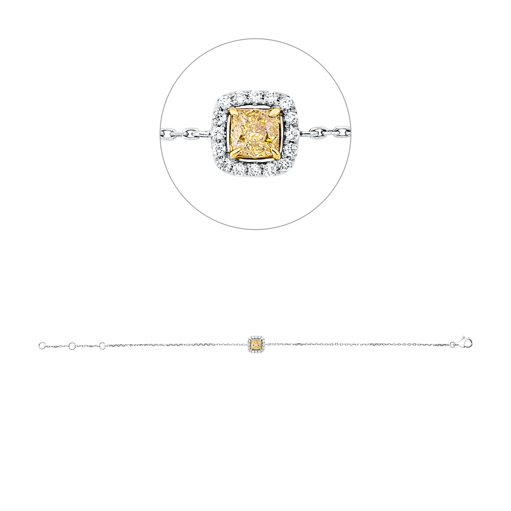 Brogle Classic Bicolor Diamantarmband Brogle Classic Bicolor Diamantarmband