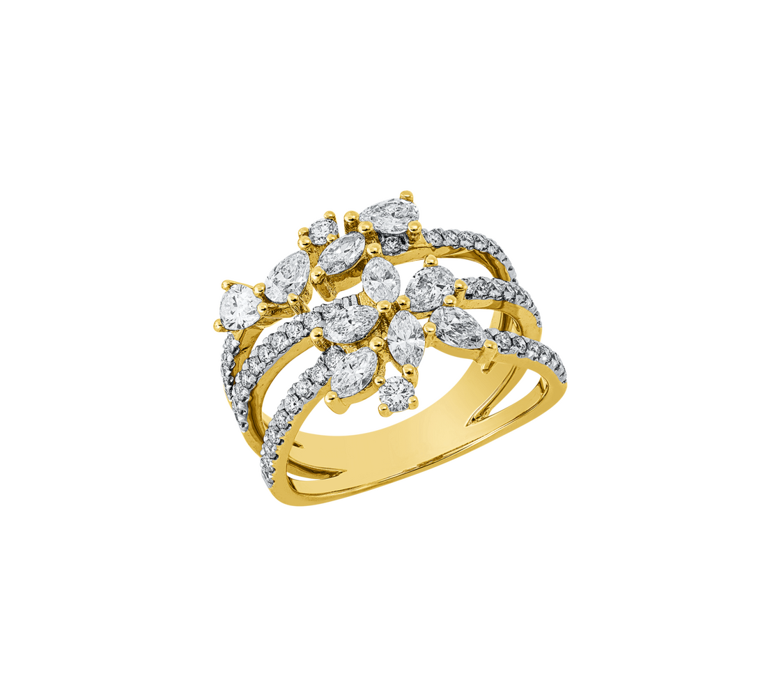 Brogle Selection Bicolor diamond ring Brogle Selection Bicolor diamond ring