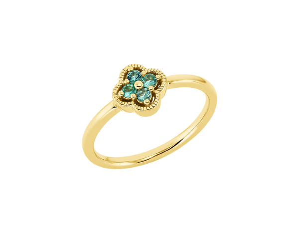 Brogle Classic emerald ring