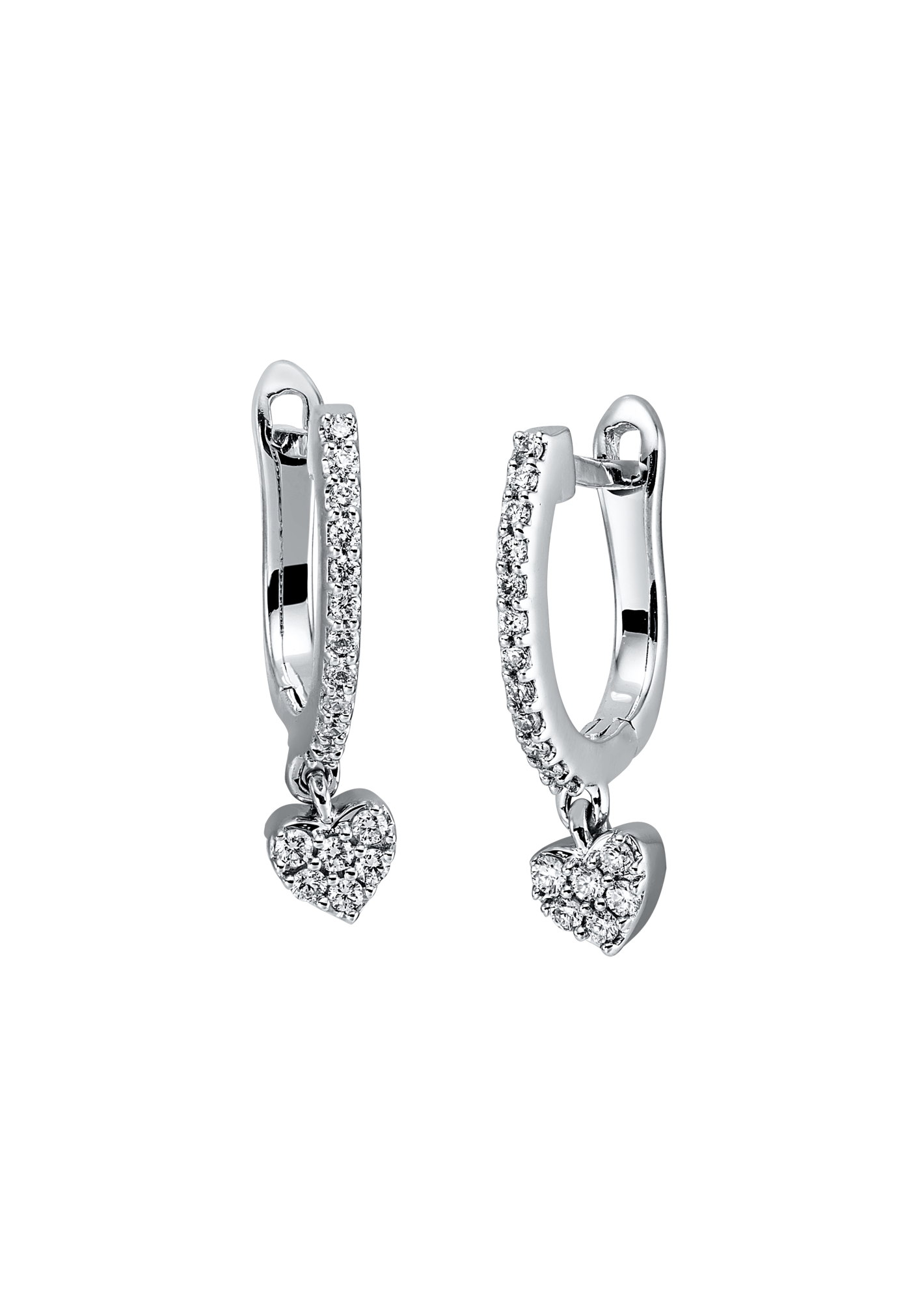 Brogle Classic Diamantherzohrhänger Brogle Classic Diamantherzohrhänger