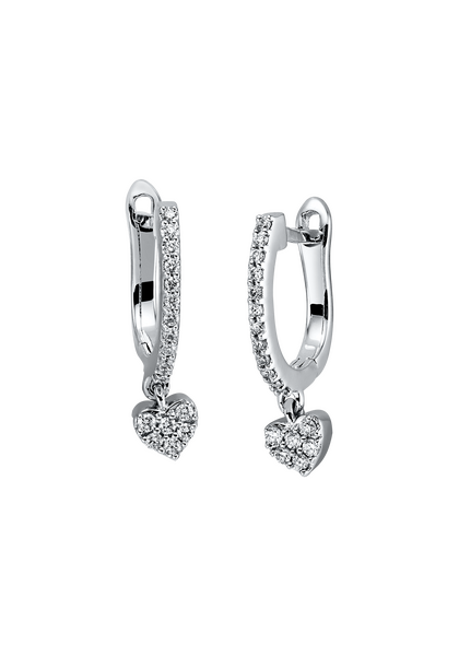 Brogle Classic Diamantherzohrhänger Brogle Classic Diamantherzohrhänger