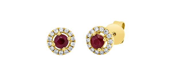 Brogle Classic Rubinohrstecker Brogle Classic Rubinohrstecker