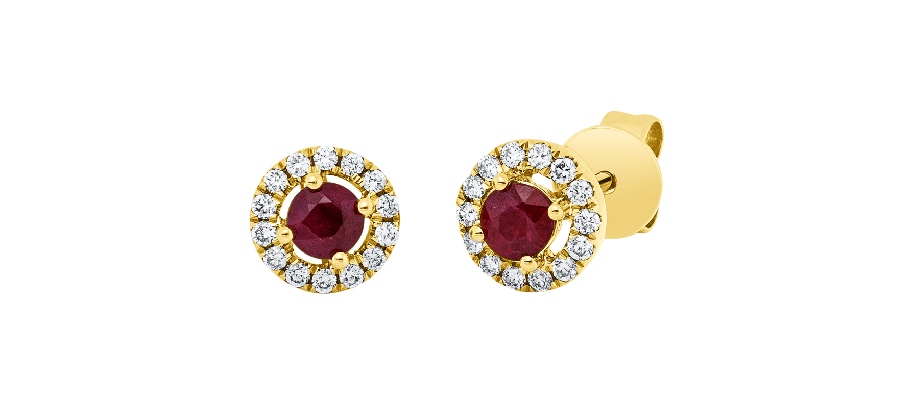 Brogle Classic Rubinohrstecker Brogle Classic Rubinohrstecker