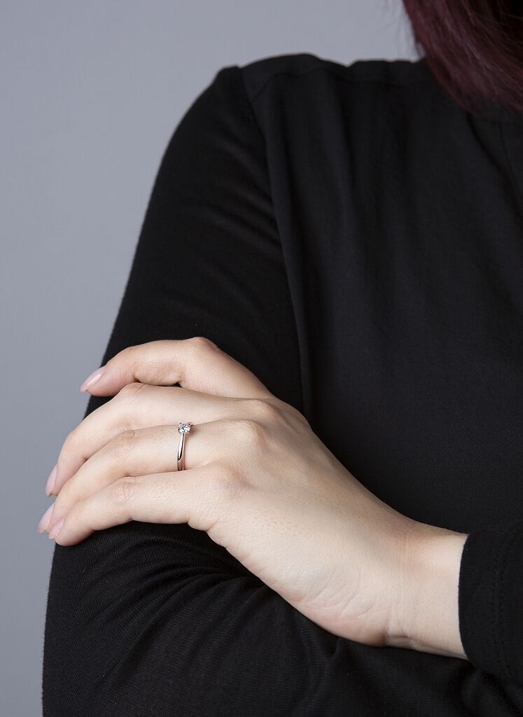 Brogle solitaire ring Julia up to 0.25 carat