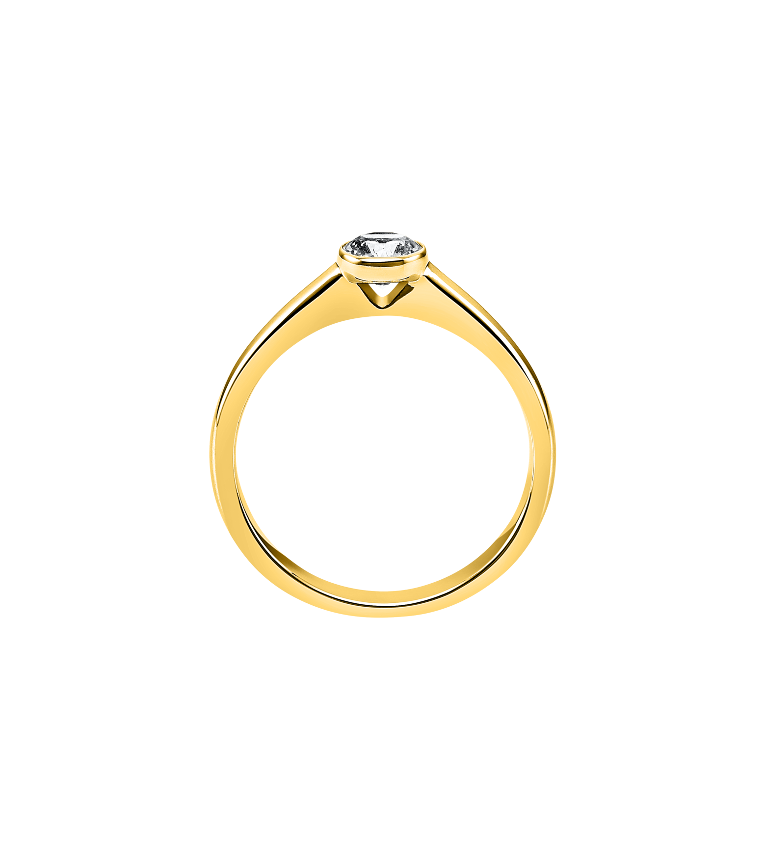 Brogle solitaire ring Sophie up to 0.5 carat