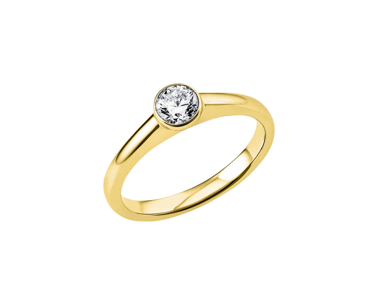 Brogle solitaire ring Sophie up to 0.5 carat