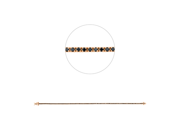 Brogle Classic tennis bracelet Brogle Classic tennis bracelet