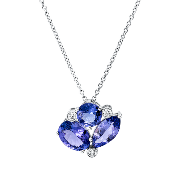 Brogle Classic Kette mit Tansanitanhänger