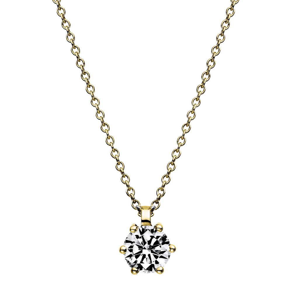 Brogle solitaire necklace Marie up to 0.5 carat Brogle solitaire necklace Marie up to 0.5 carat