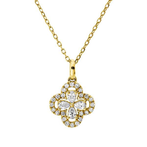 Brogle Classic necklace with diamond pendant
