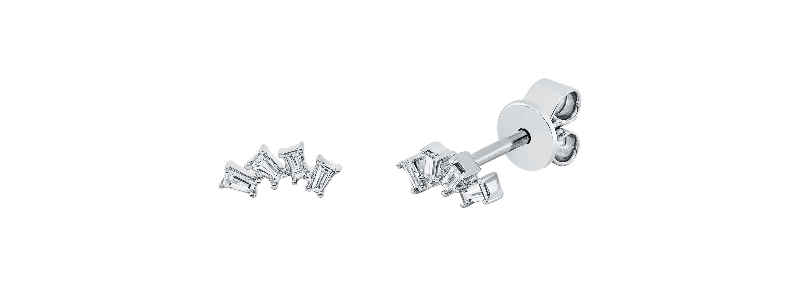 Brogle Classic diamond stud earrings