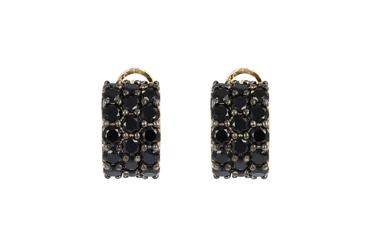 Bronzallure Golden hoop earrings Bronzallure Golden hoop earrings