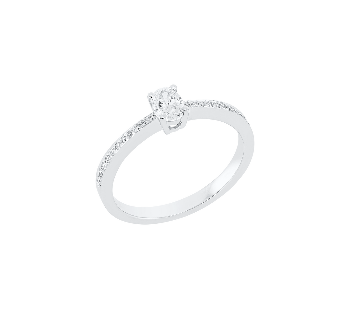 Brogle Classic solitaire ring