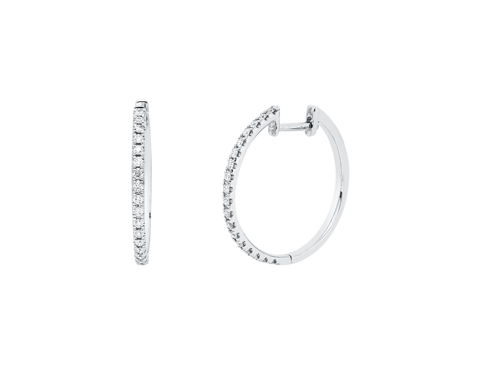 Brogle Classic Diamantcreolen