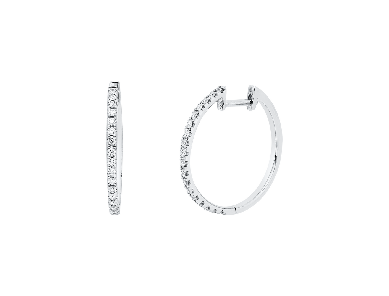 Brogle Classic Diamantcreolen Brogle Classic Diamantcreolen