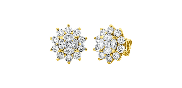 Brogle Selection diamond stud earrings Brogle Selection diamond stud earrings