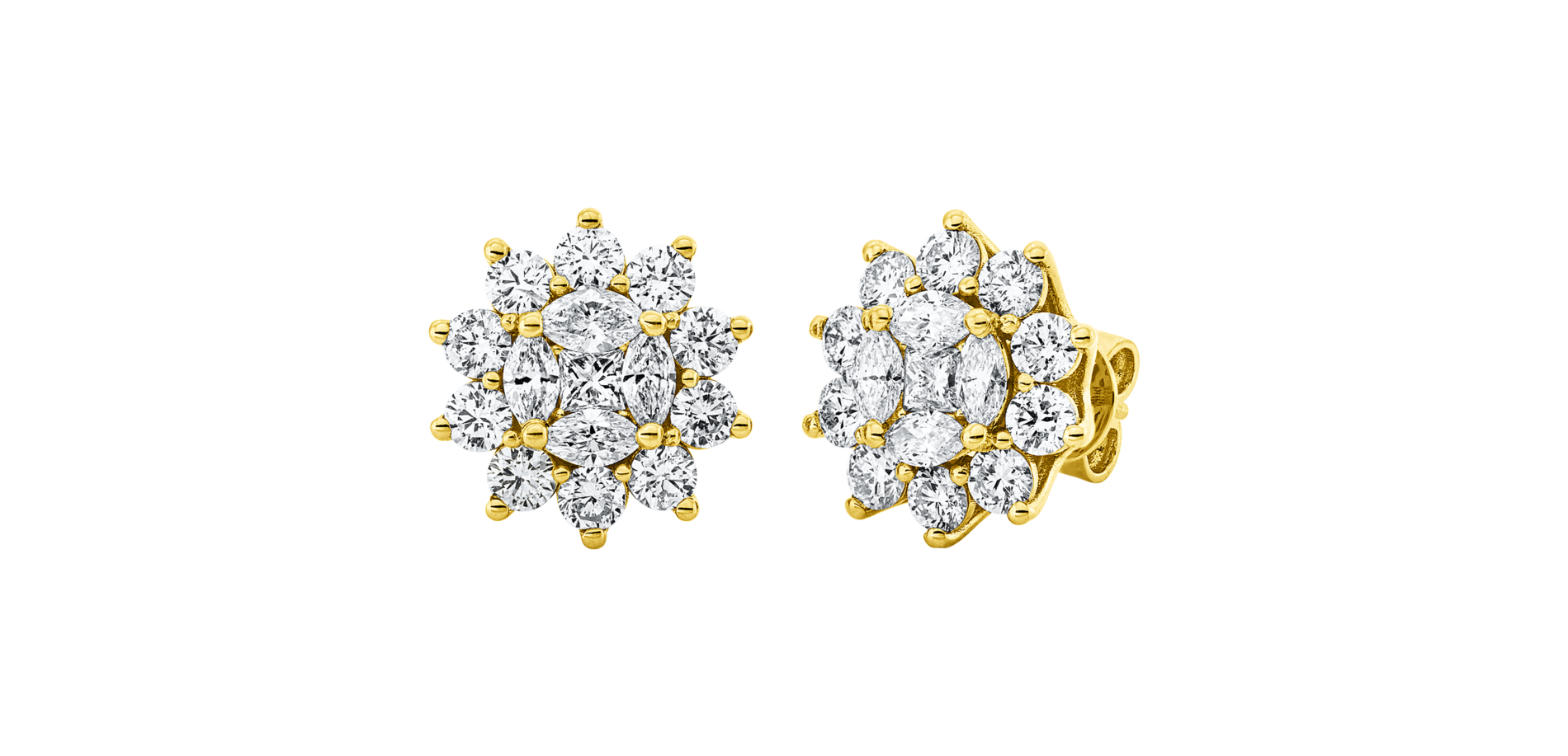 Brogle Selection diamond stud earrings Brogle Selection diamond stud earrings