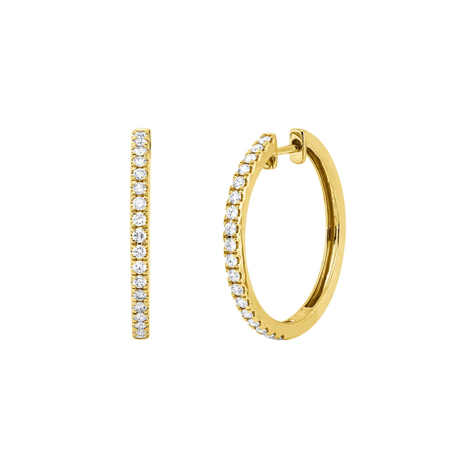 Brogle Classic Diamantcreolen Brogle Classic Diamantcreolen