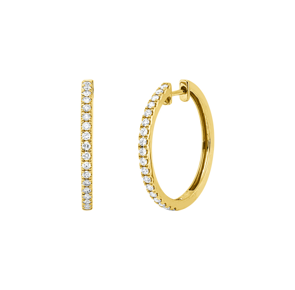 Brogle Classic Diamantcreolen Brogle Classic Diamantcreolen