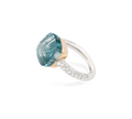 Pomellato Nudo Maxi Blue Topaz Ring