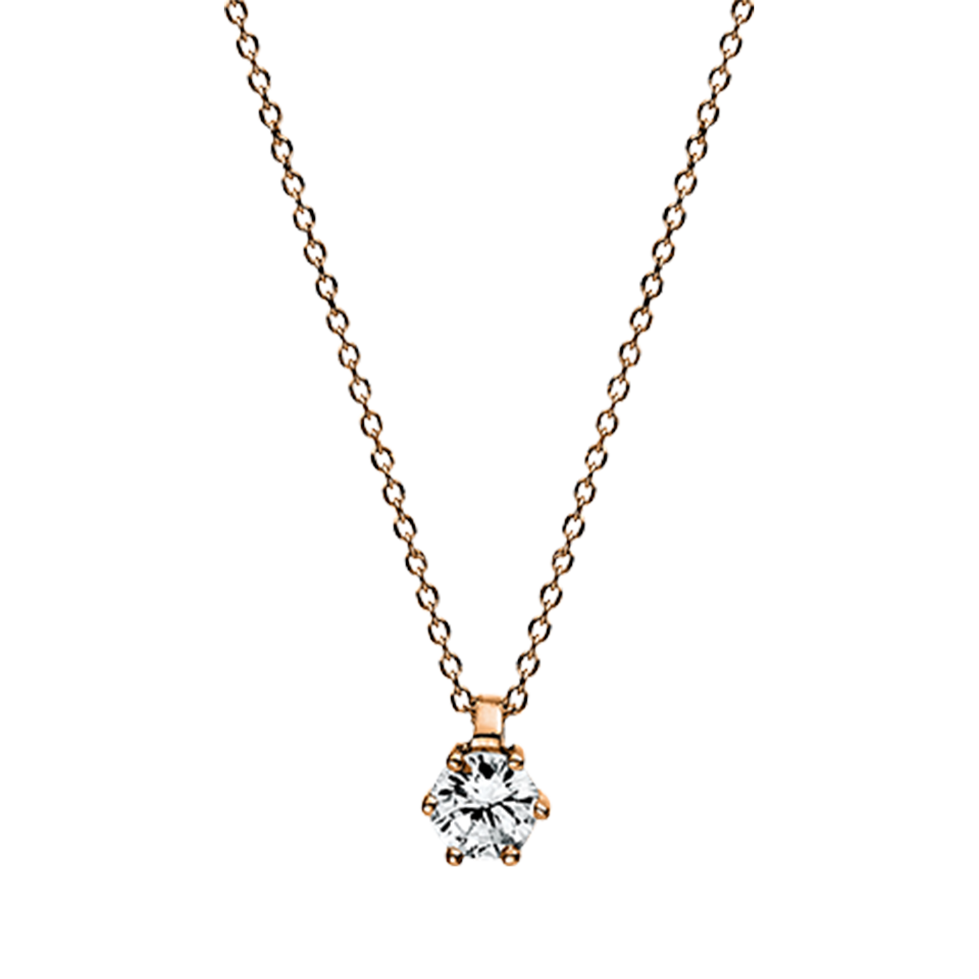 Brogle solitaire necklace Marie up to 0.25 carat Brogle solitaire necklace Marie up to 0.25 carat