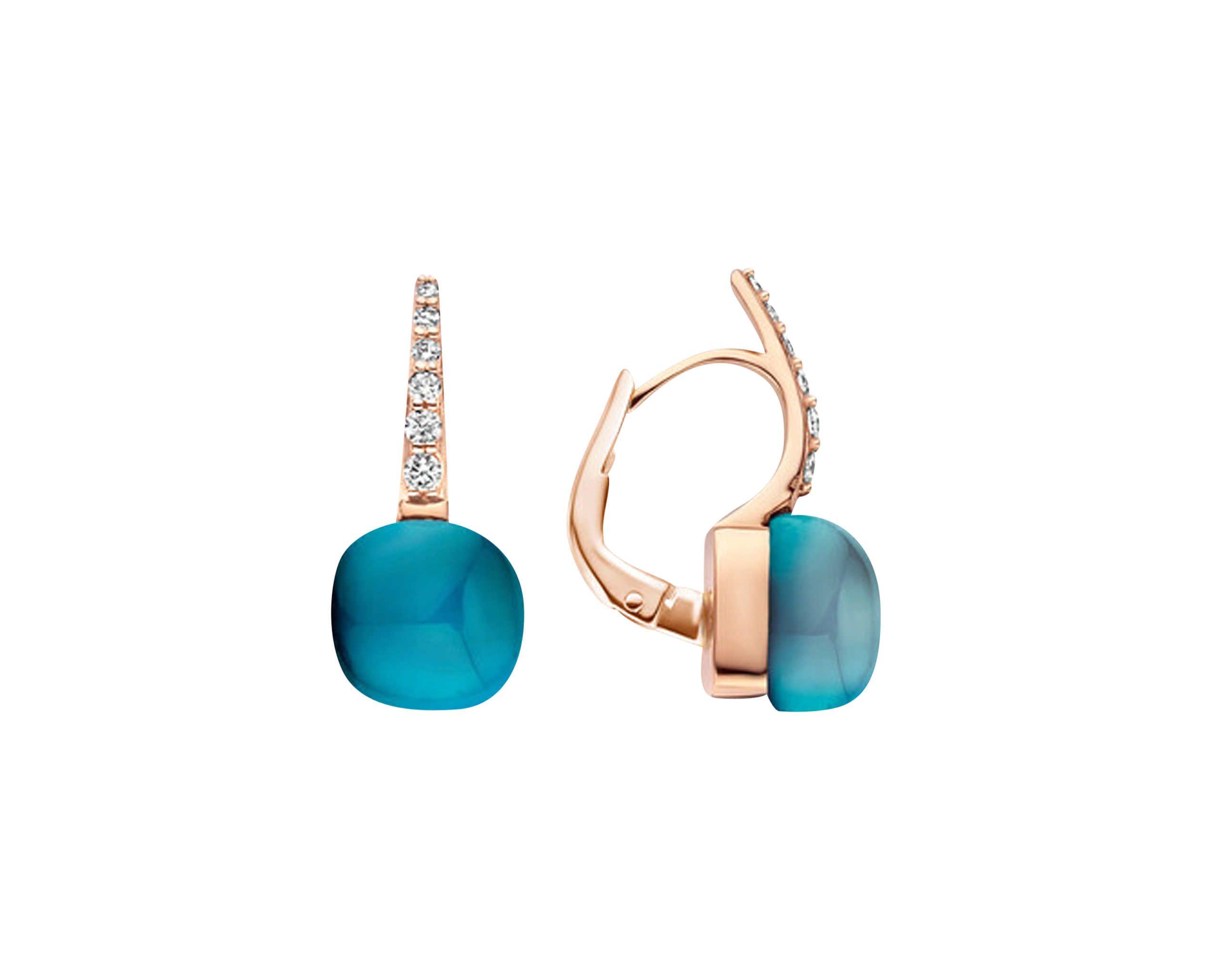 Bigli Mini Sweety London Topaz Drop Earrings