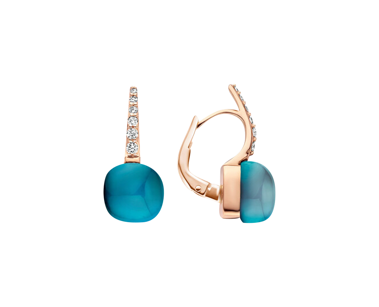 Bigli Mini Sweety London Topaz Drop Earrings
