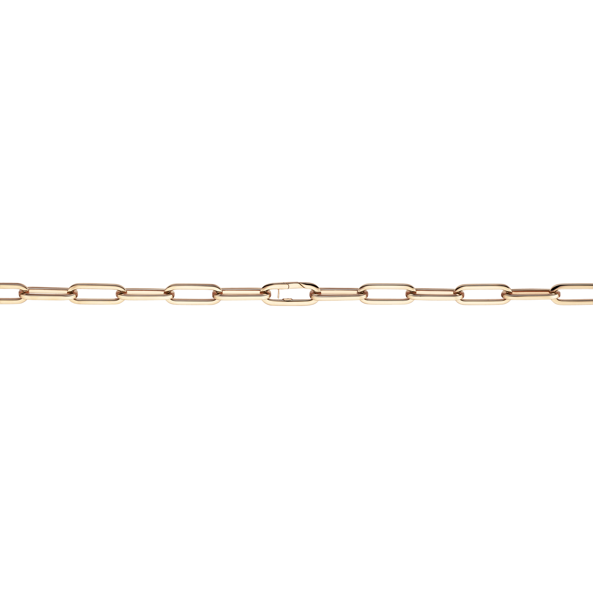 Brogle Classic Paper Clip Gold Chain 12mm Brogle Classic Paper Clip Gold Chain 12mm