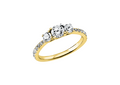 Brogle Solitaire Ring Trio Brogle Solitaire Ring Trio