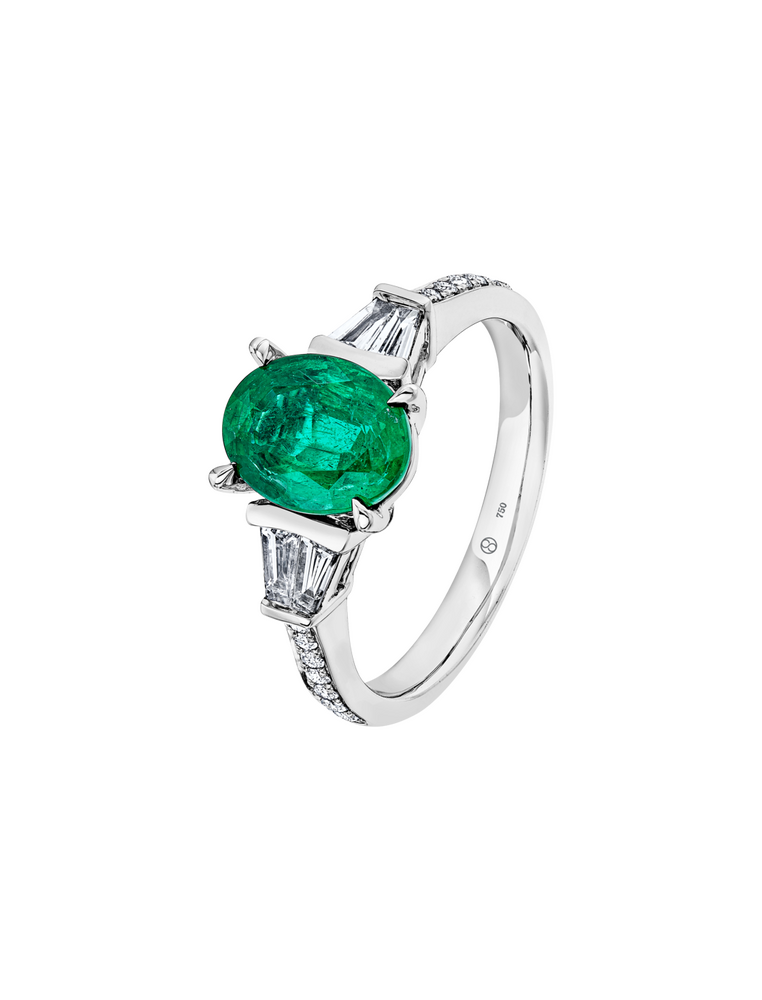Brogle Selection emerald ring Brogle Selection emerald ring