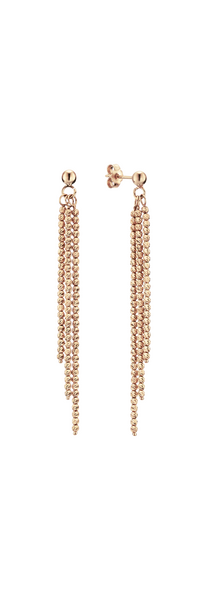 Brogle Classic gold earrings beads Brogle Classic gold earrings beads