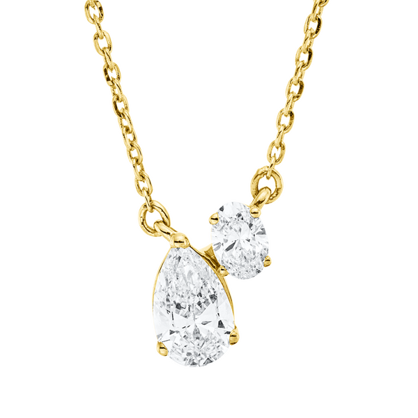Brogle Classic necklace with diamond pendant