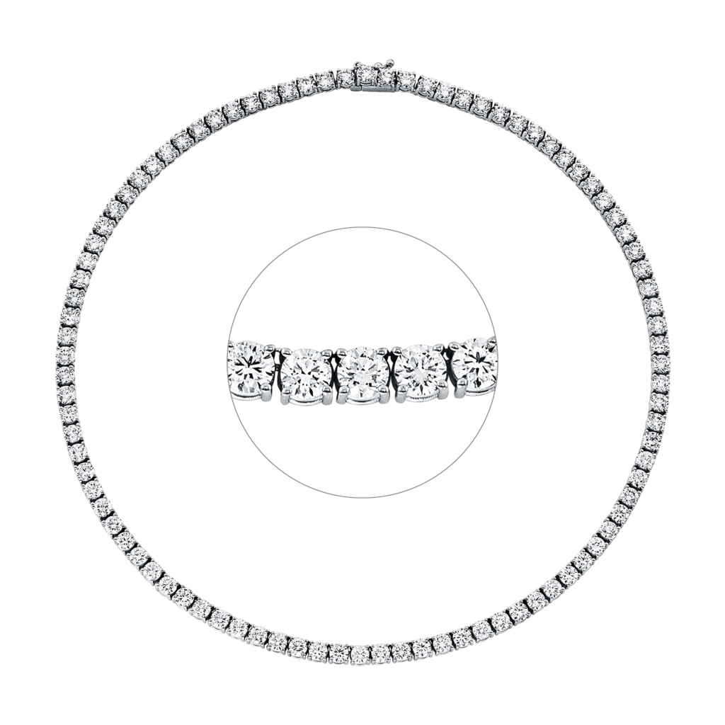 Brogle Selection tennis necklace