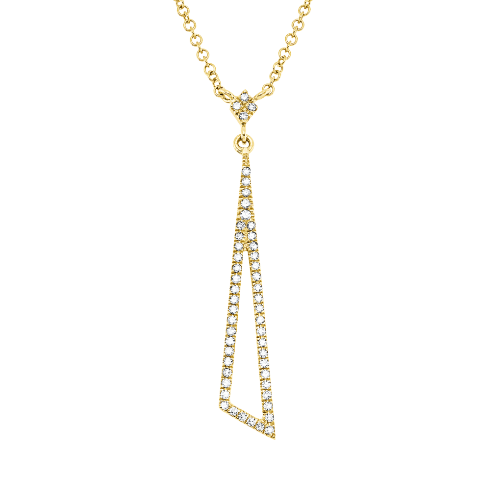 Brogle Classic necklace with diamond pendant Brogle Classic necklace with diamond pendant