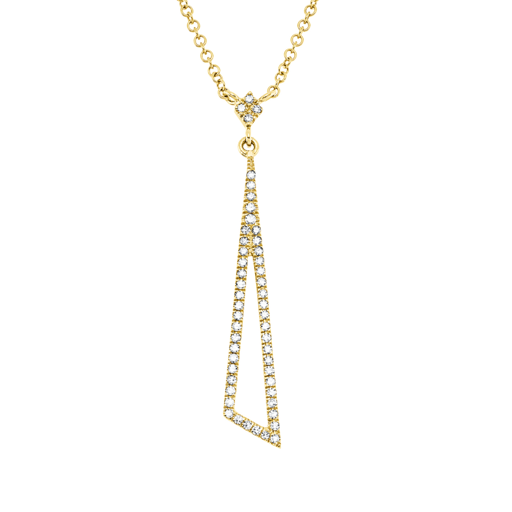 Brogle Classic necklace with diamond pendant Brogle Classic necklace with diamond pendant