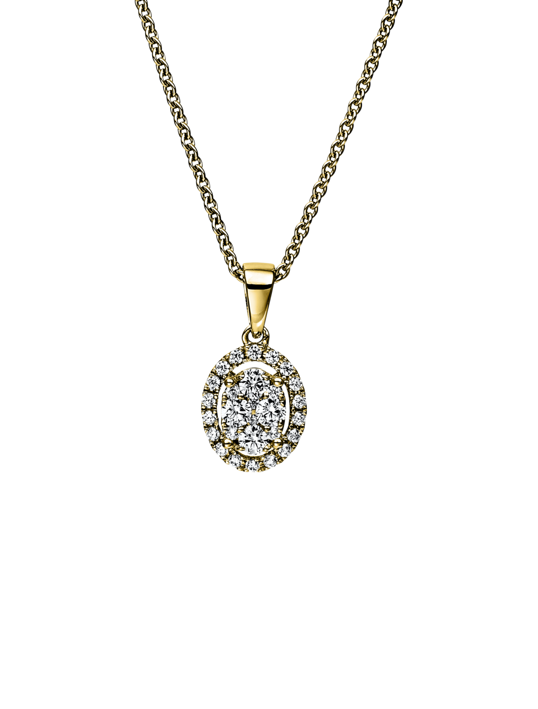 Brogle Classic diamond pendant