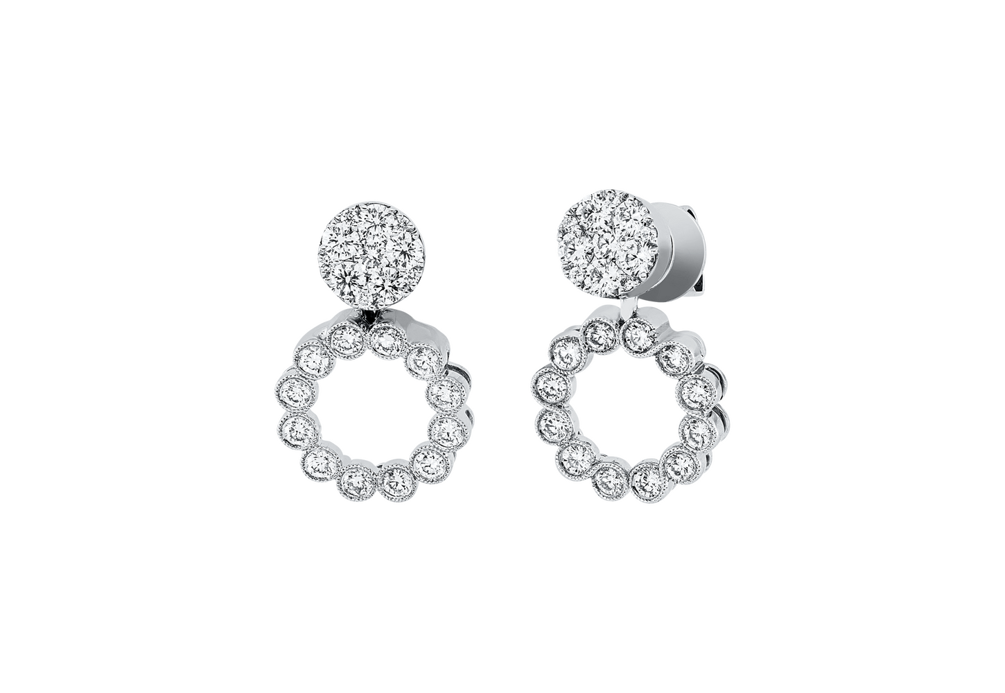 Brogle Classic diamond earrings
