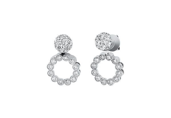 Brogle Classic diamond earrings